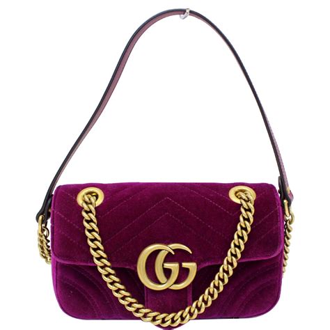 gucci marmont velvet|gucci marmont velvet crossbody.